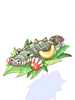 Icon of Steamed Alligator with Vegetable