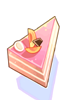 Icon of Peach Cake