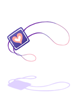Icon of Heart Eye Patch 1