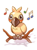 Icon of Singing Bird