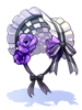 Icon of Costume Mono Gothic Bonnet
