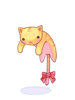 Icon of C Drooping Cat Yellow