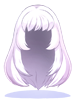 Icon of C Straight Long Light Purple