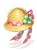 Icon of Costume Ribbon Straw Hat