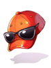 Icon of Costume: Sunglass Baseball Cap
