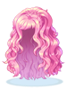 Icon of Costume Firm Wave Hair(Pink)
