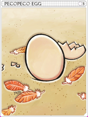 Icon of Peco Peco Egg Card