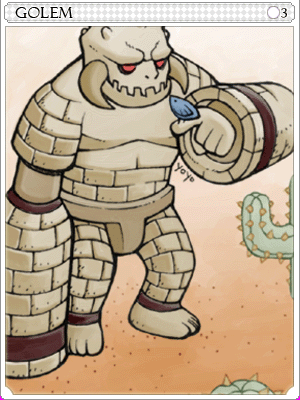 Icon of Golem Card