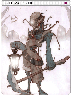 Icon of Skeleton Worker Card