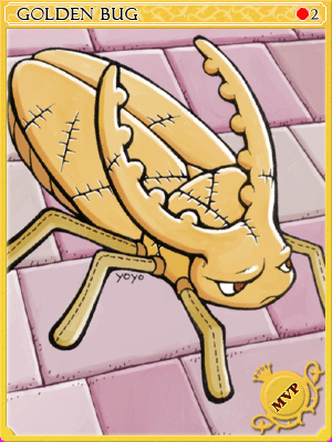Icon of Golden Thief Bug Card
