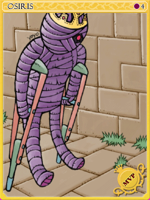 Icon of Osiris Card