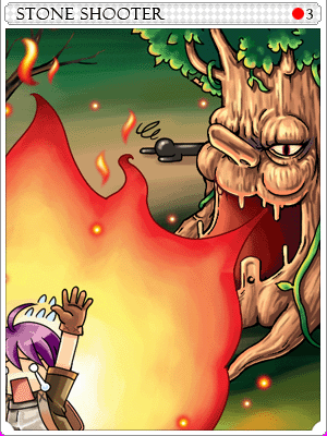 Icon of Stone Shooter Card