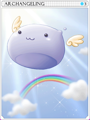 Icon of Arc Angeling Card