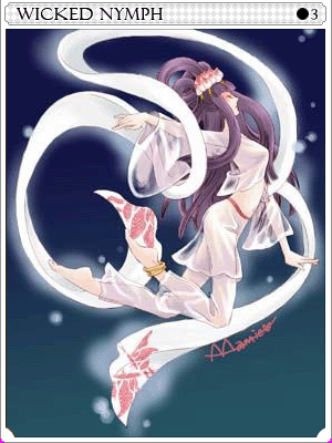 Icon of Evil Nymph Card