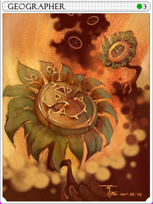 Icon of Geographer Card