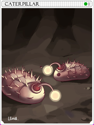 Icon of Caterpillar Card