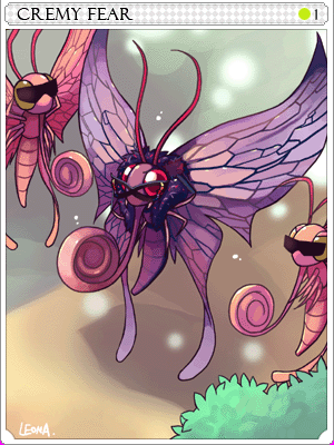 Icon of Creamy Fear Card