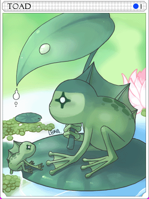 Icon of Toad Card