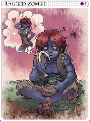 Icon of Ragged Zombie Card