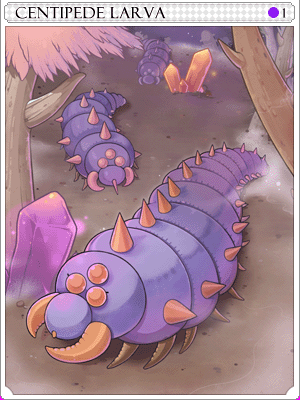 Icon of Centipede Larva Card