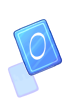 Icon of Blue O Card