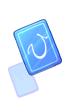 Icon of Blue U Card