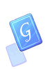 Icon of Blue G Card